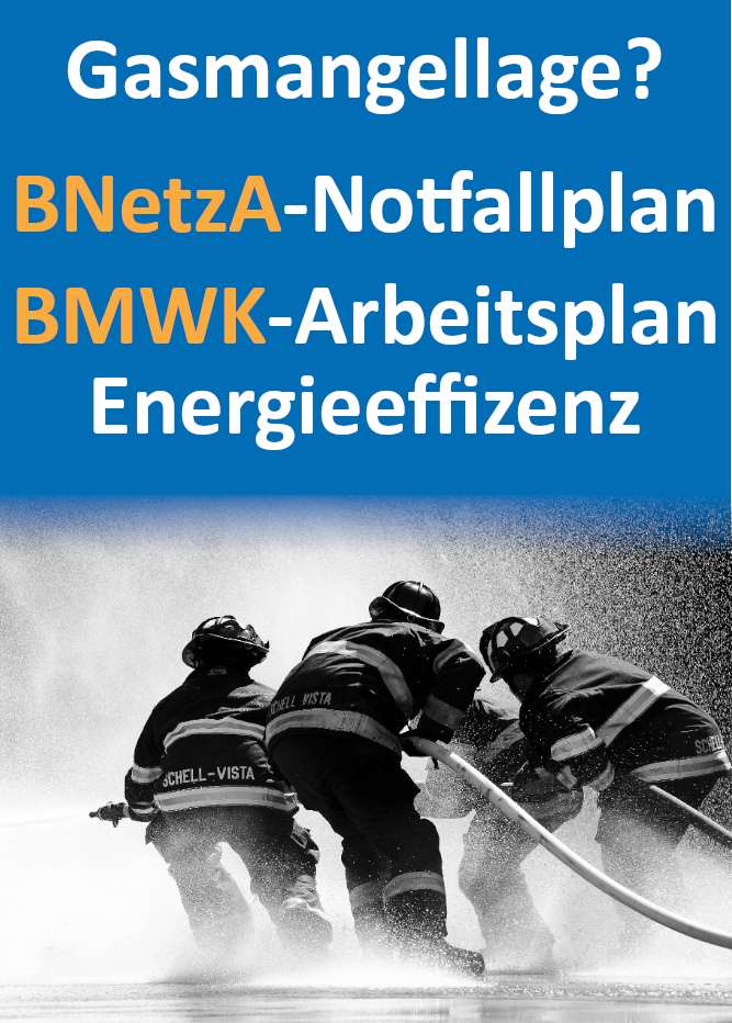 Arbeitsplan Energieeffizienz des BMWK und Gasnotfallplan Bundesnetzagentur